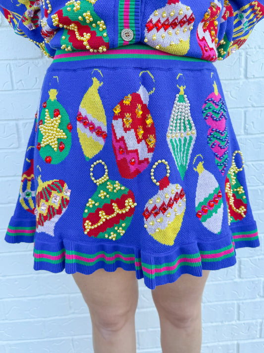 Multi Jeweled Ornament Skirt