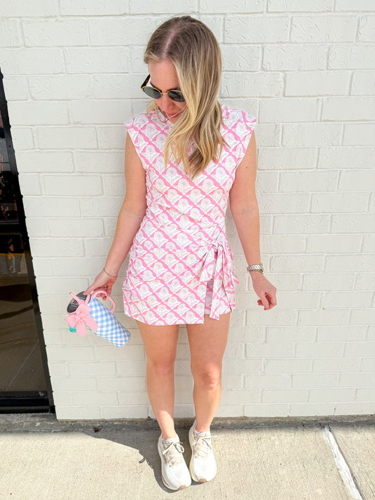 Dandelion Scoop Back Tennis Dress