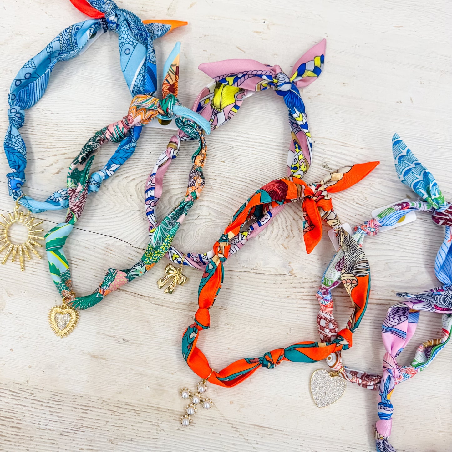 Knotted Scarf Necklace