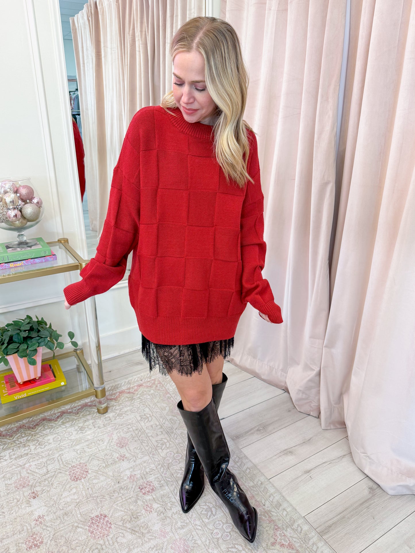 Chantilly Lace Mini Skirt