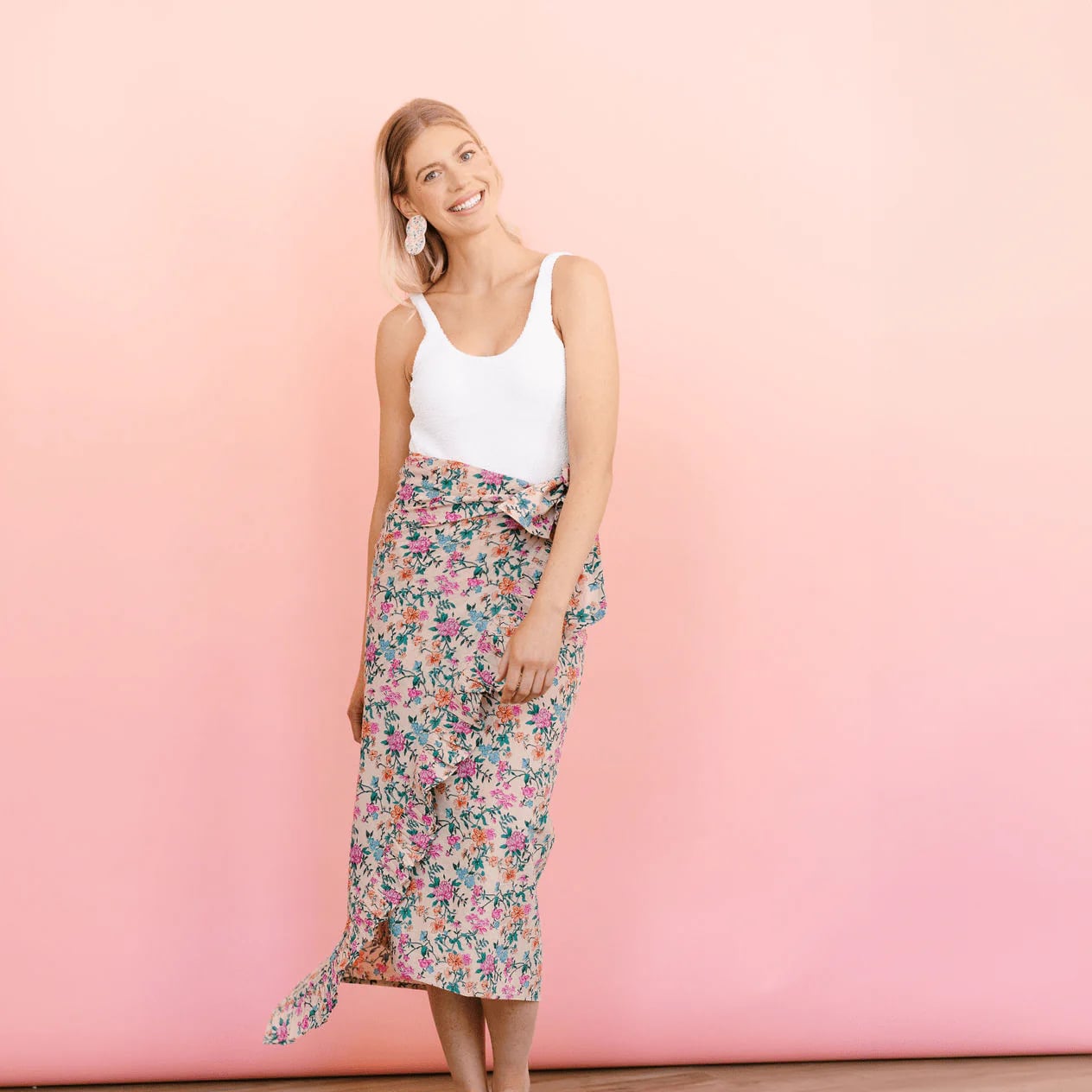 ST Flor Coconut Sarong