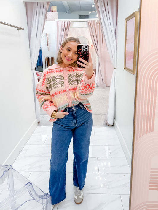 Lillefrost Button Front Sweater