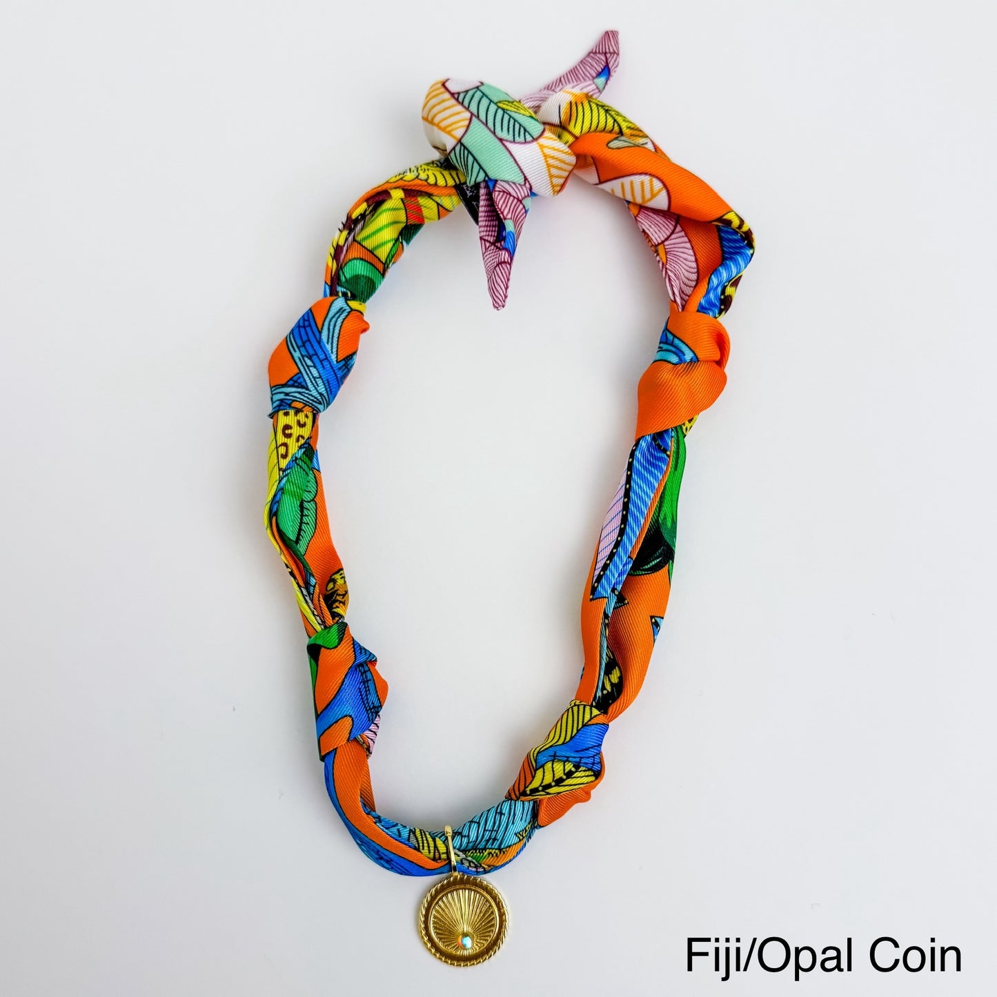 Knotted Scarf Necklace