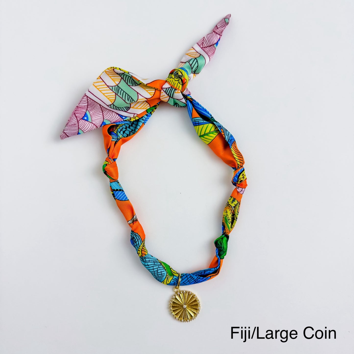 Knotted Scarf Necklace