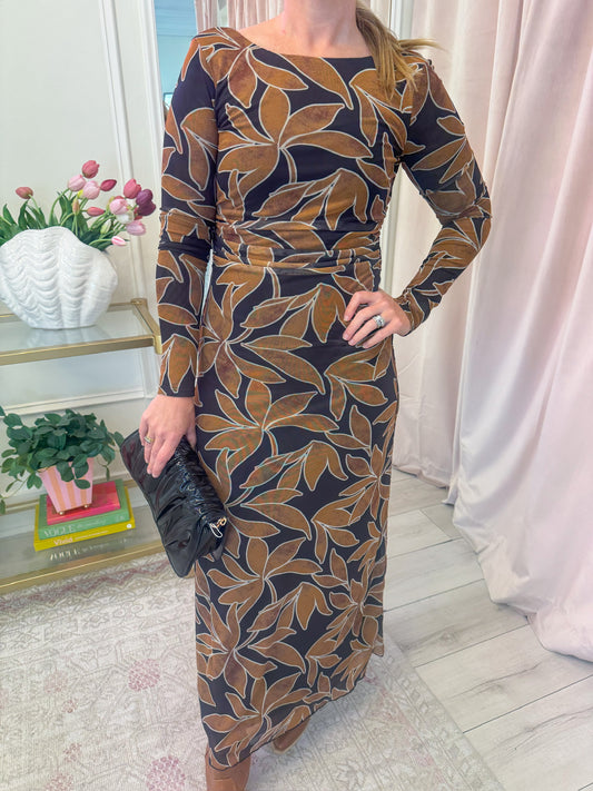 ZS Spellbound Nox Floral Maxi Dress