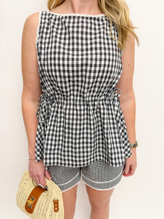 Jones Gingham Tank