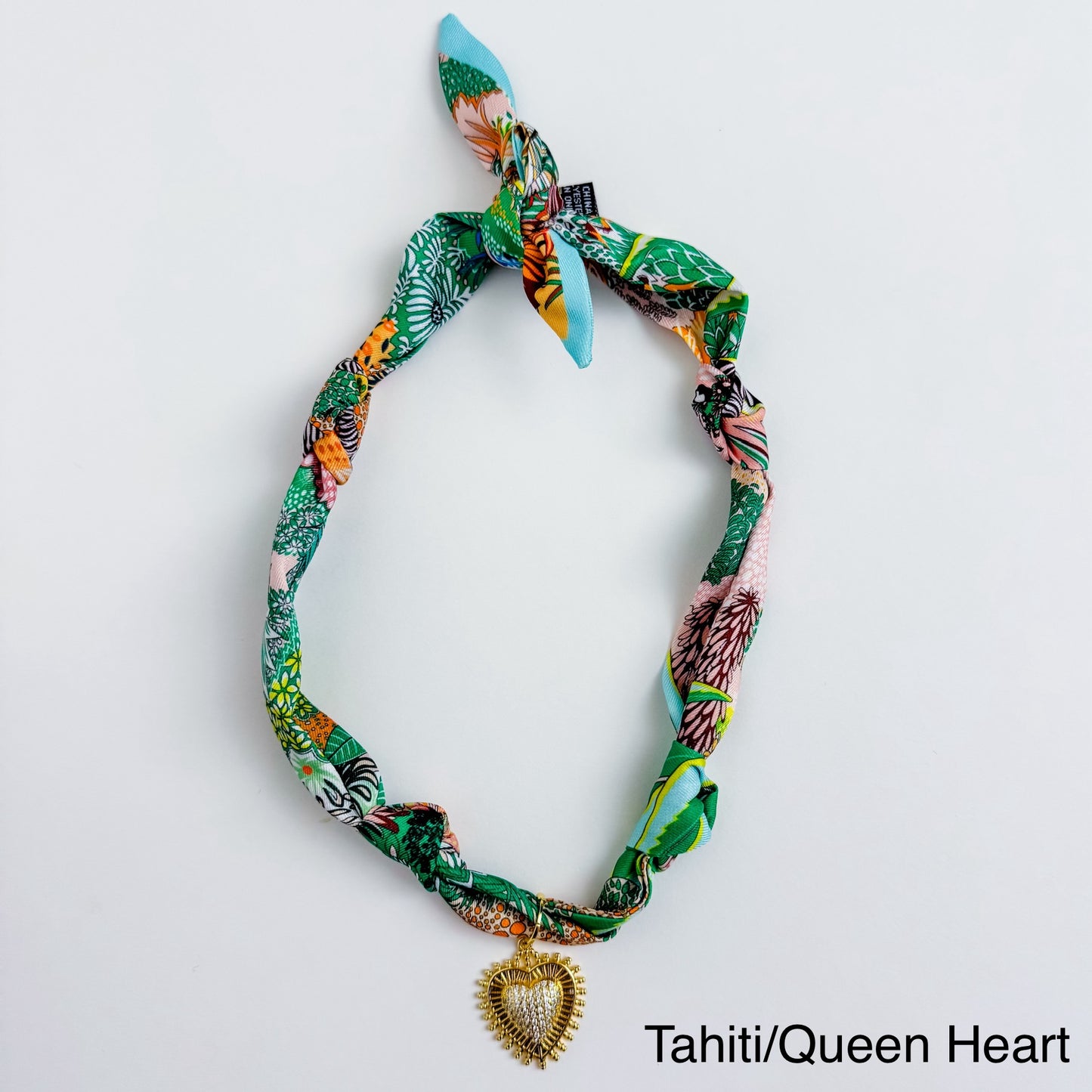 Knotted Scarf Necklace