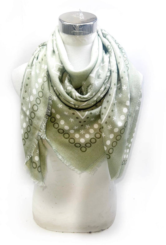 Lightweight Large Square Scarf