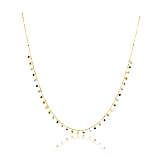 SJD Valerie Rainbow Necklace
