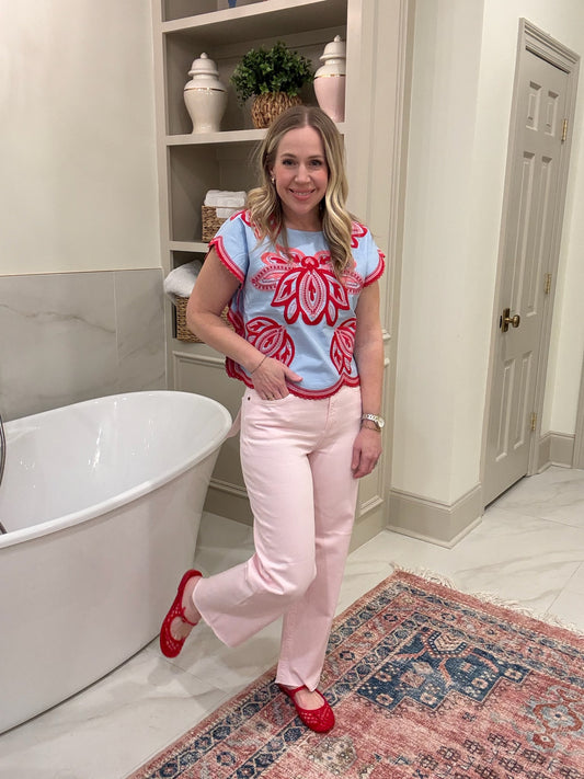 Pomona Embroidered Blouse