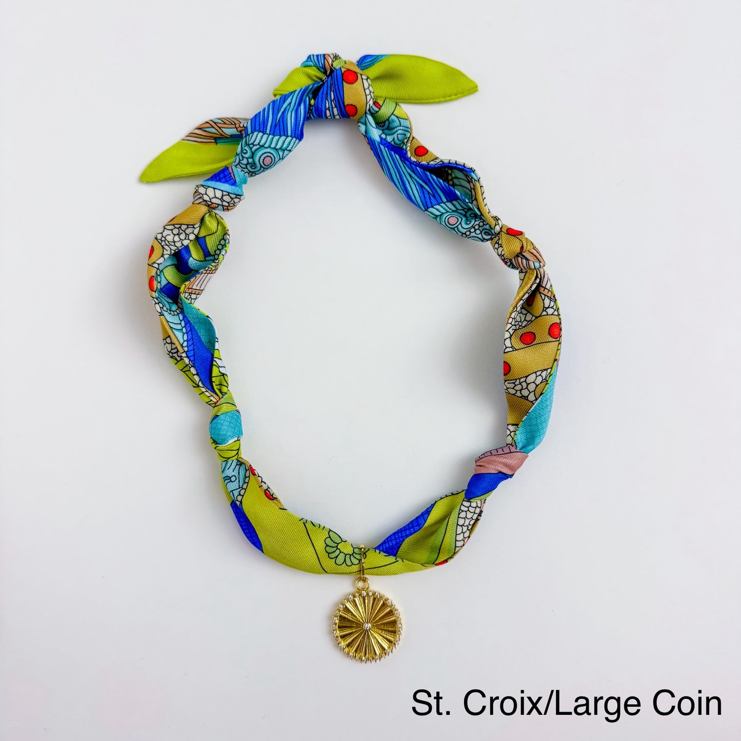 Knotted Scarf Necklace