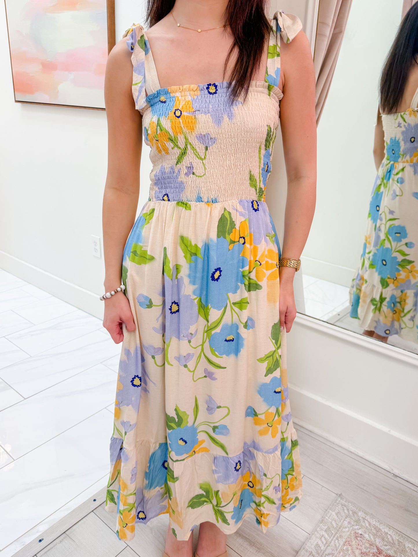 Fresh Cut Midi Dress