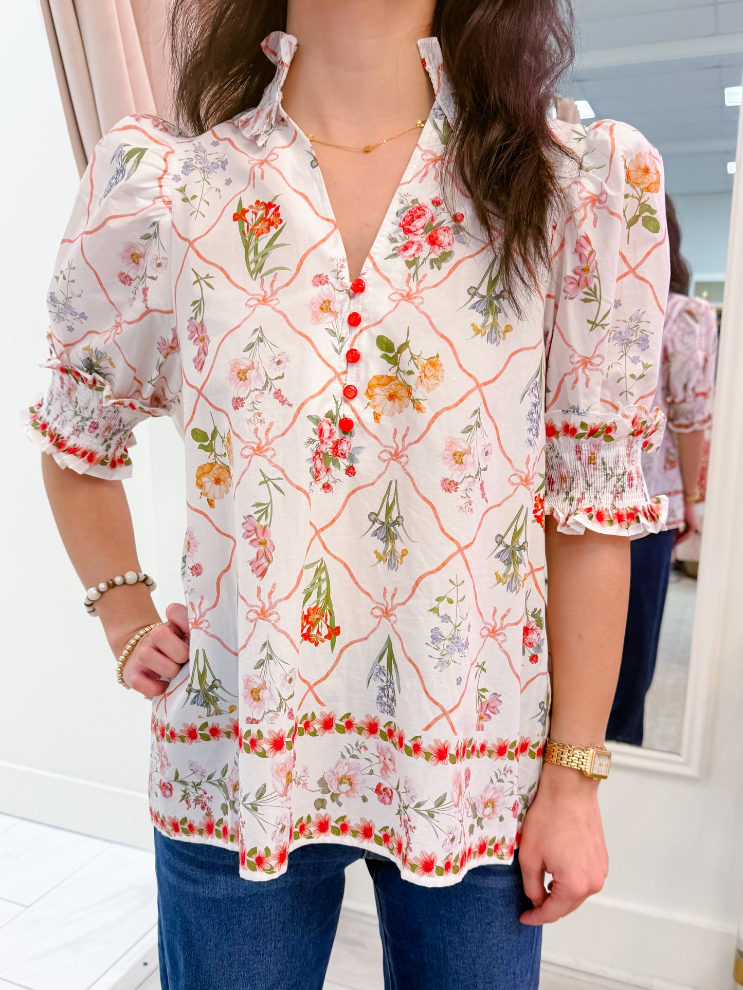 La Belle Fleur Blouse