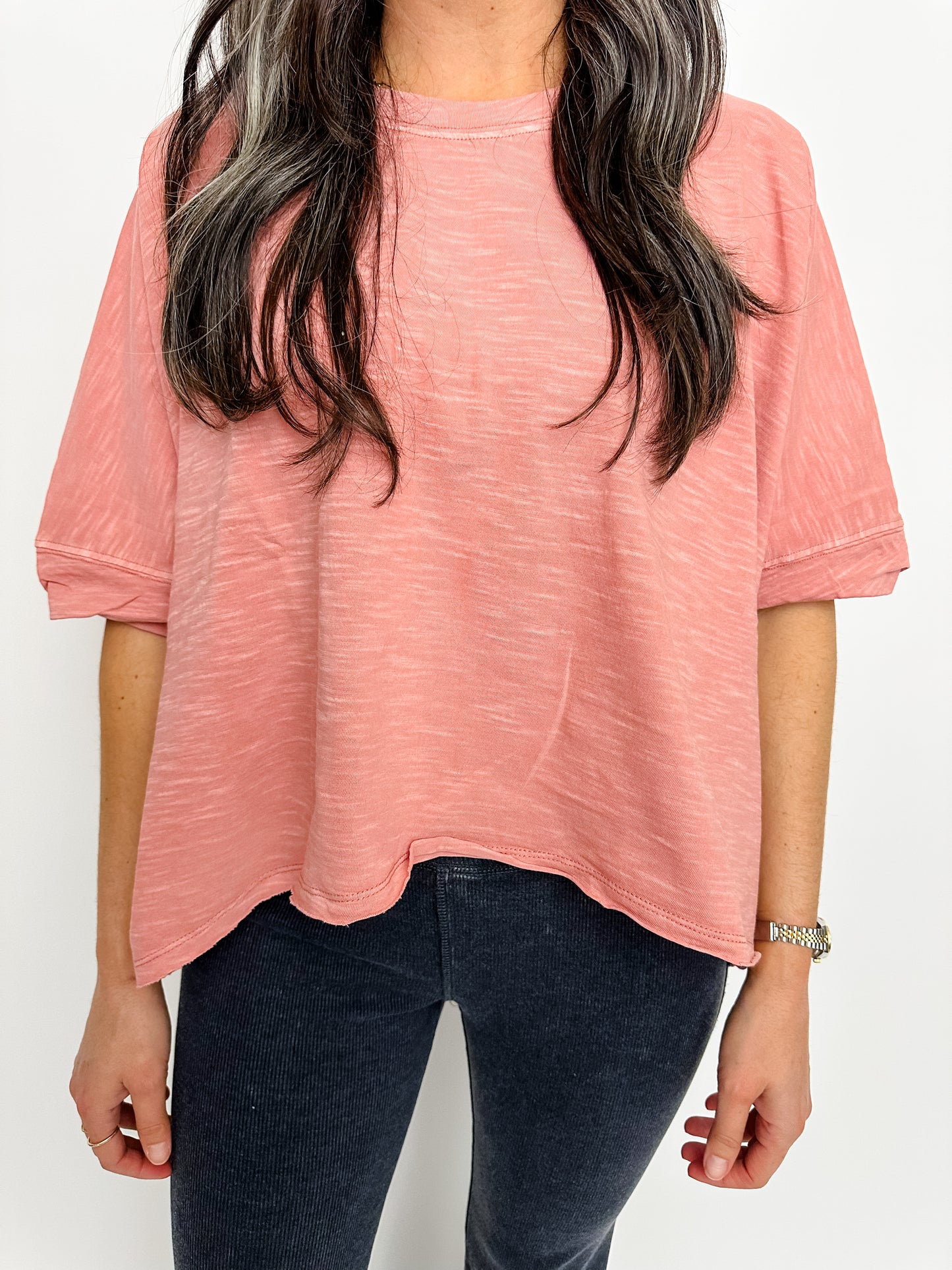 Boxy Mineral Slouch Tee