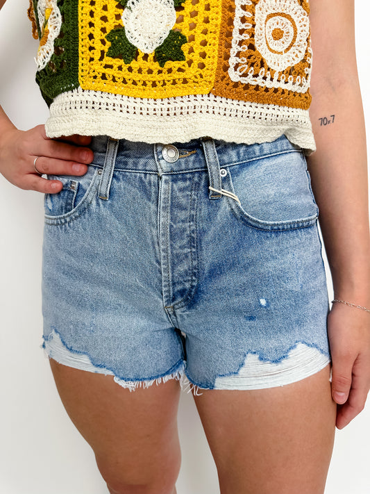 ZS Classic Hi-Rise Denim Short