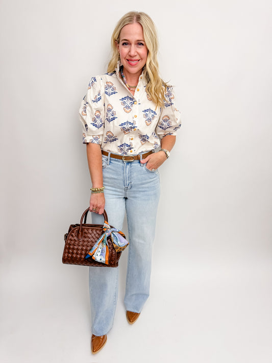 Logan High Rise Dad Jean Light