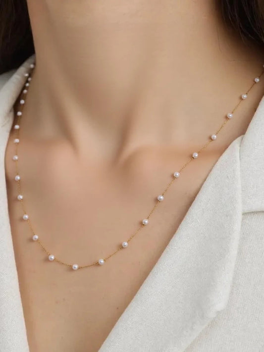 YACHT CLUB Pearl Necklace