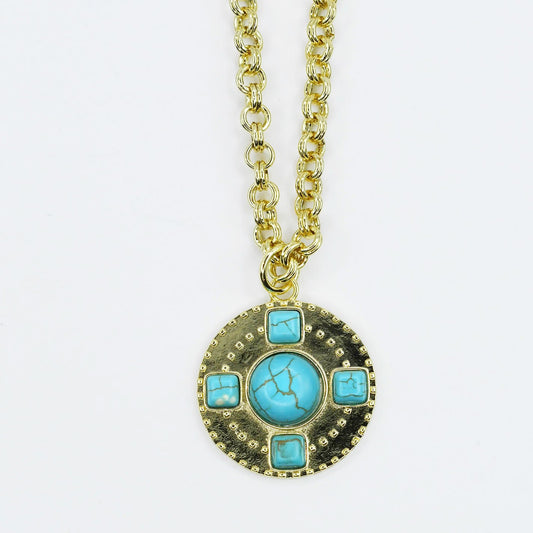 Azure Pendant Necklace