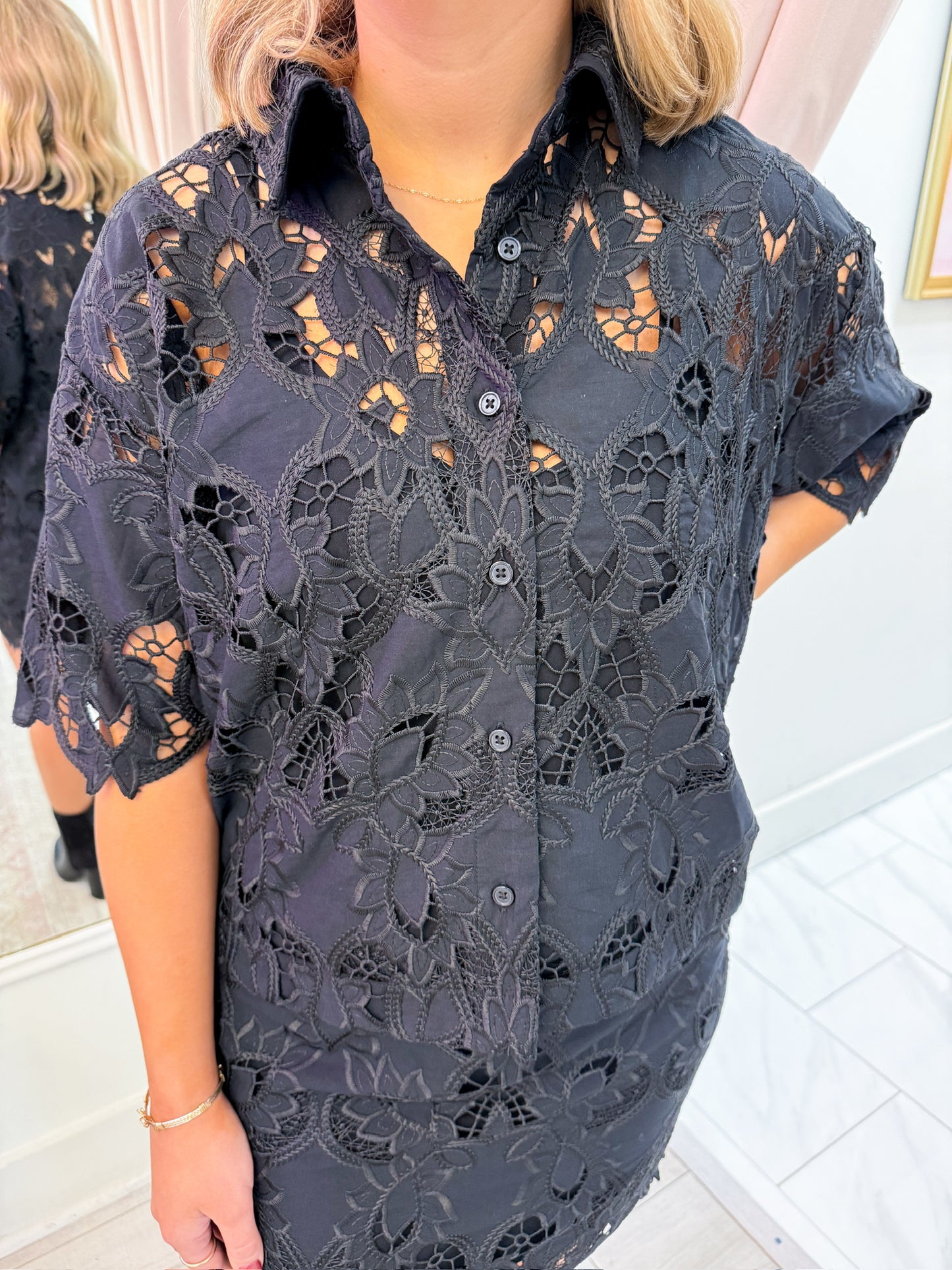 ZS Midnight Lace Top