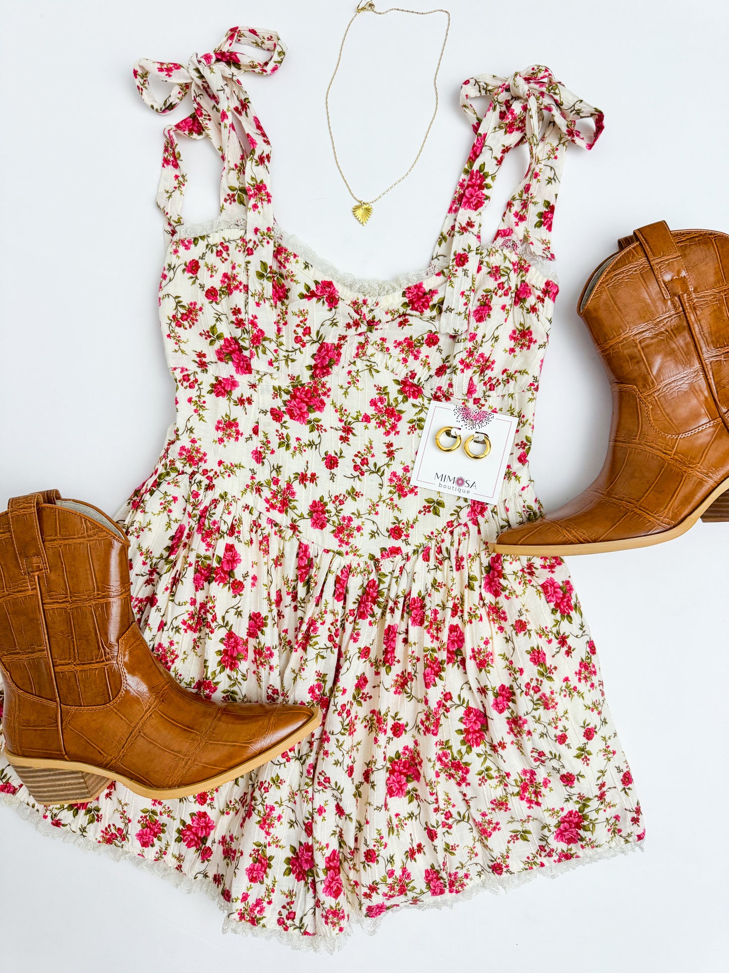 Regal Romper Southern Roses