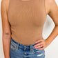 Sleeveless Sweater Bodysuit