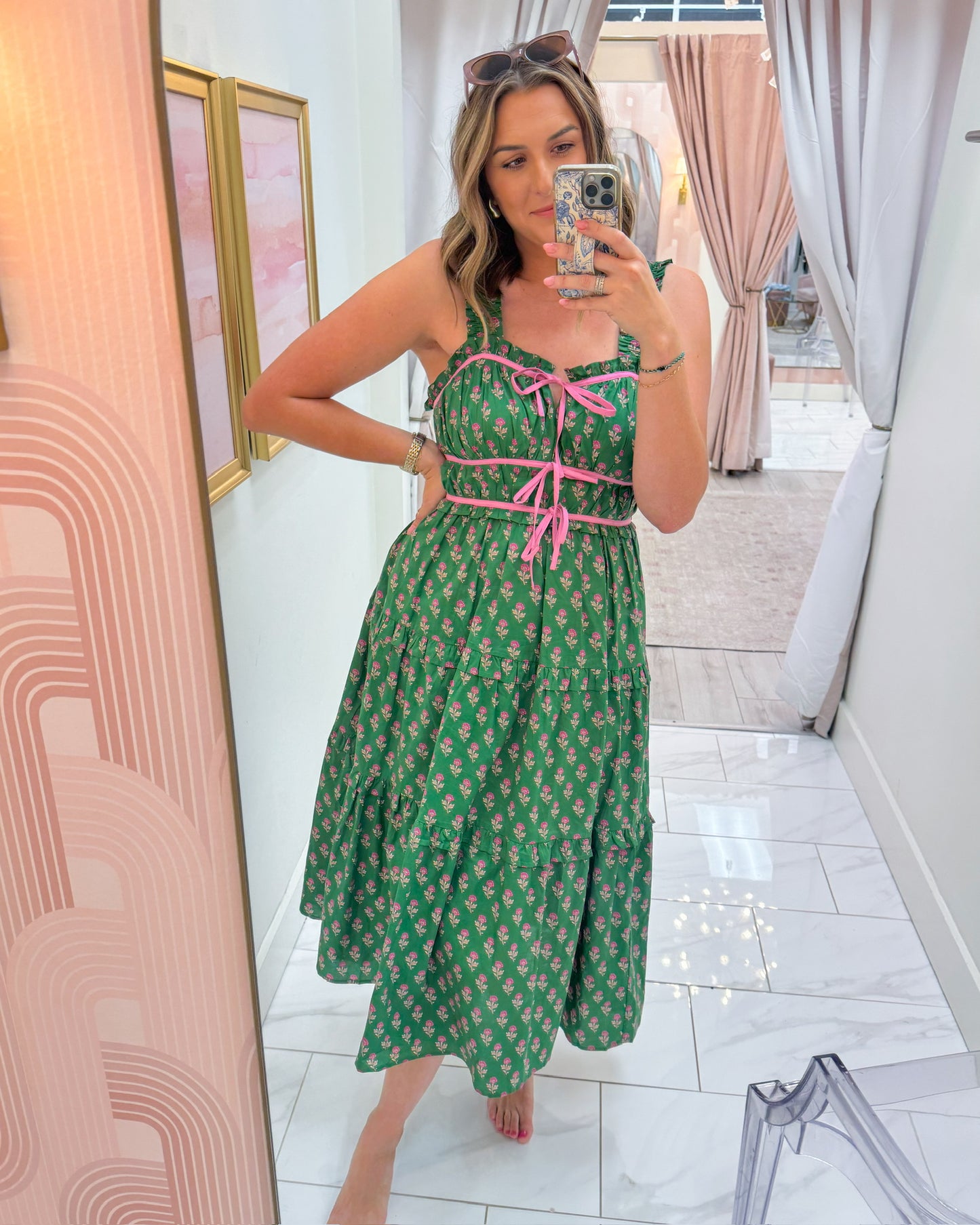 Jadie Floral Maxi Dress