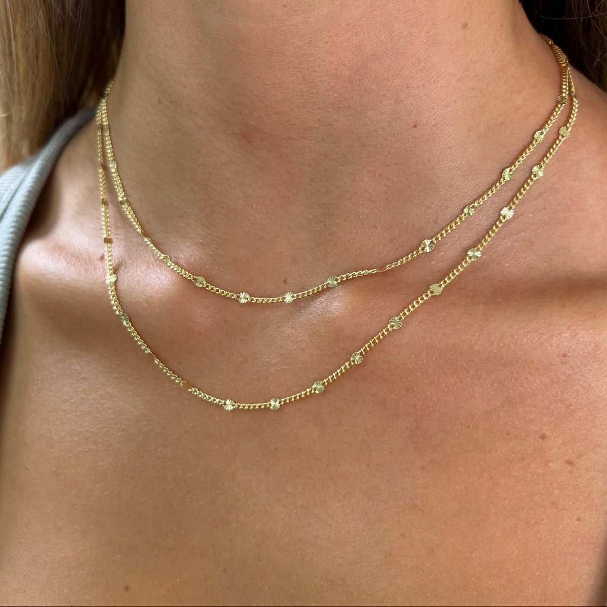 SJD Daisy Chain Necklace