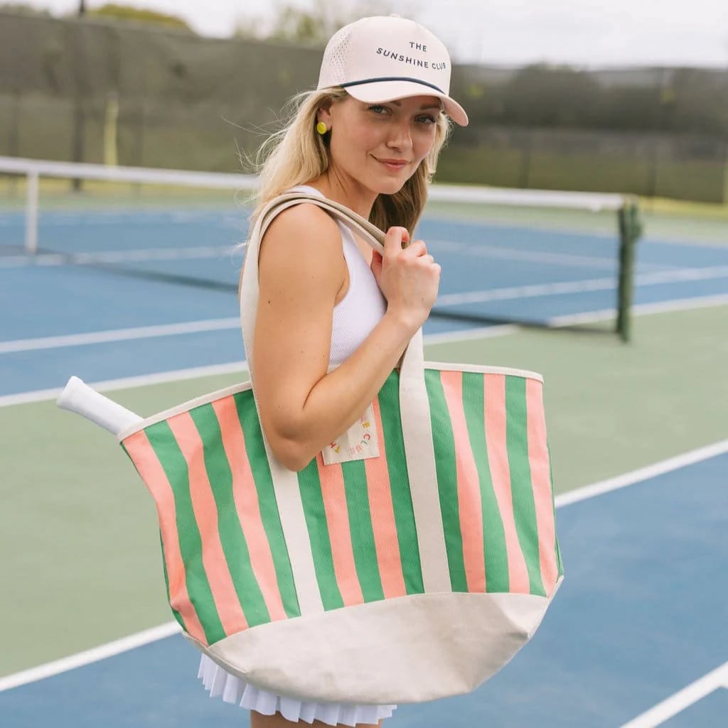 ST Watermelon Stripe Canvas Tote