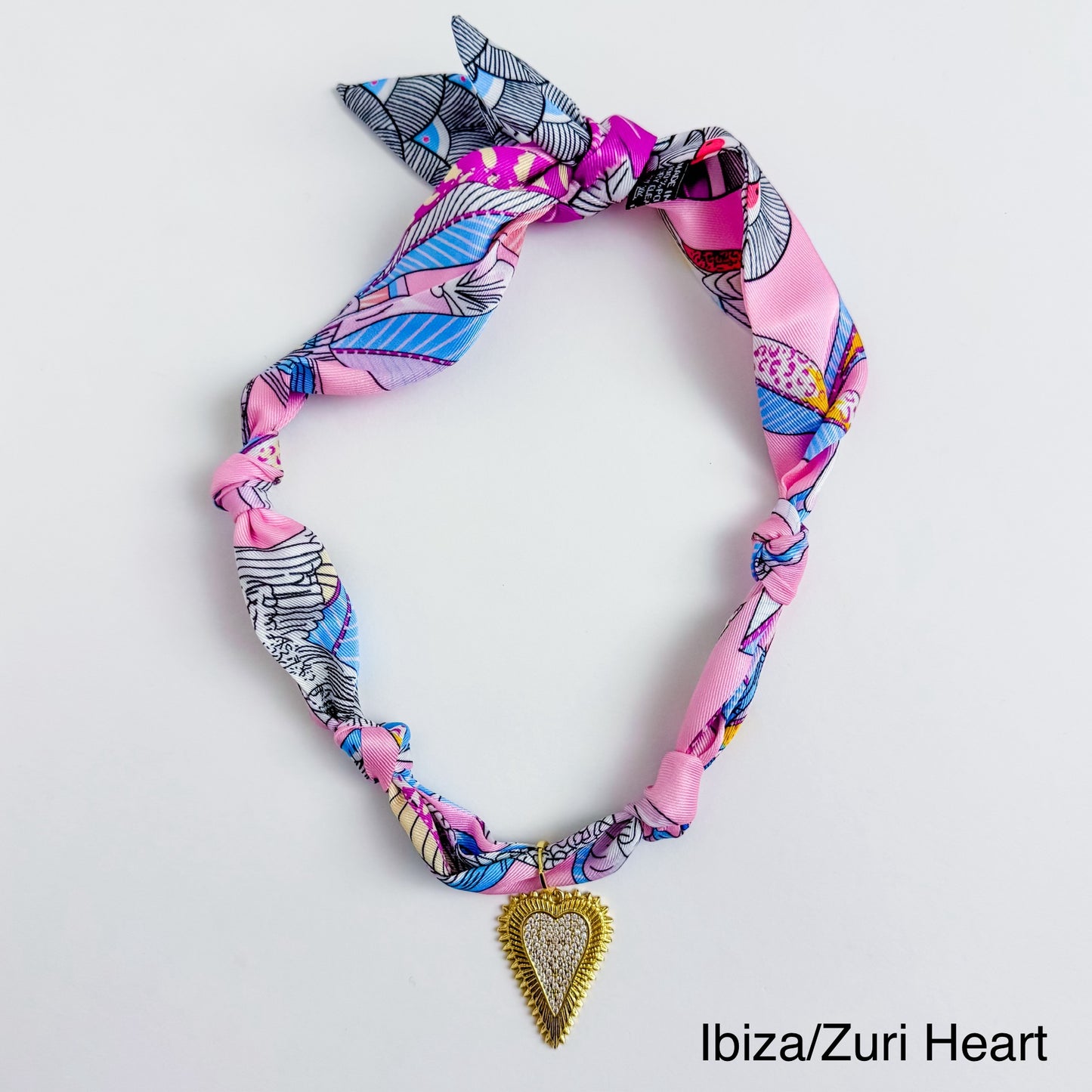 Knotted Scarf Necklace