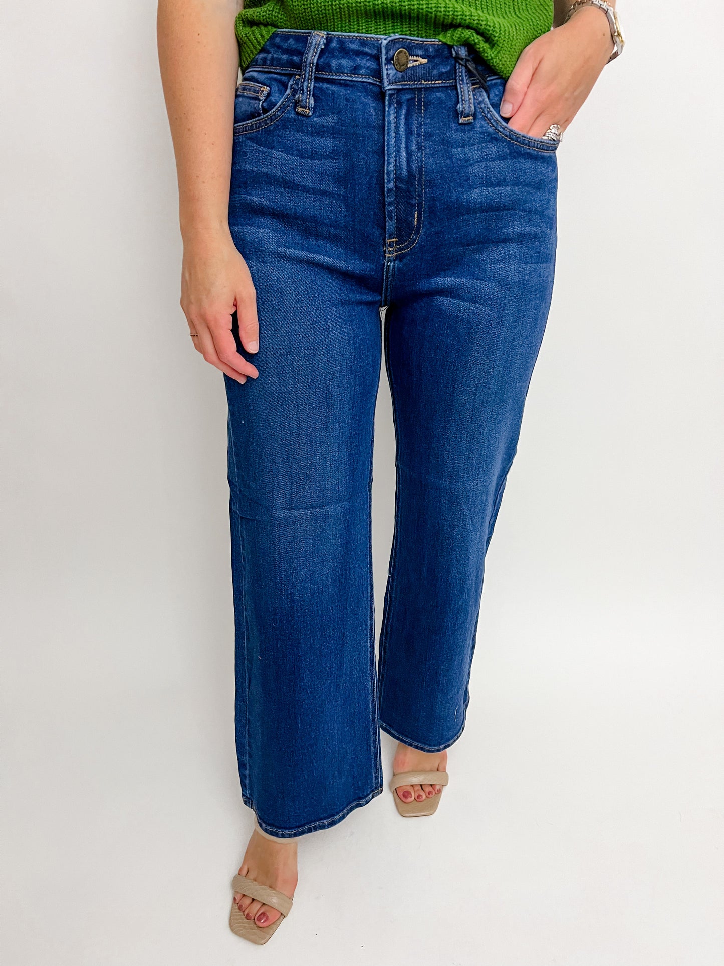 JBD High Rise Wide Leg Jean