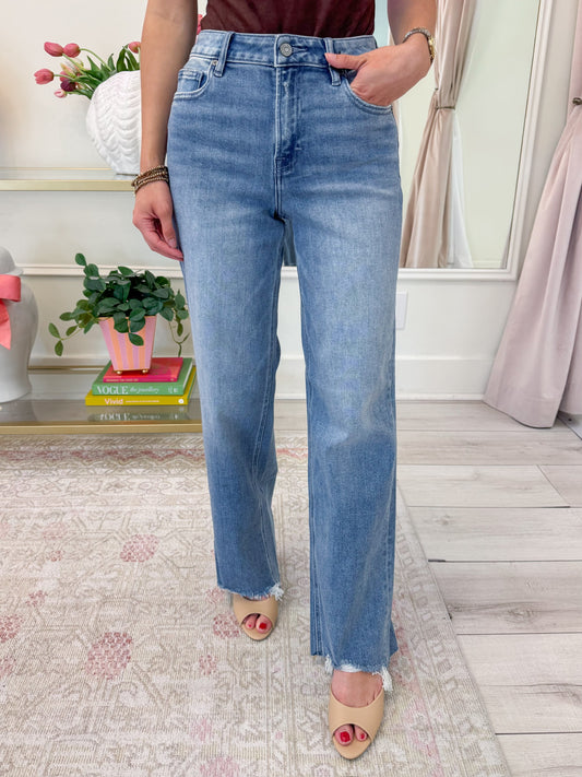 Logan High Rise Dad Basic Jean