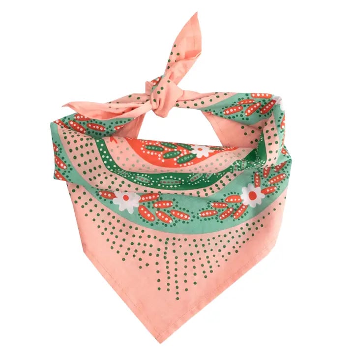 Snakes Pink Bandana Scarf