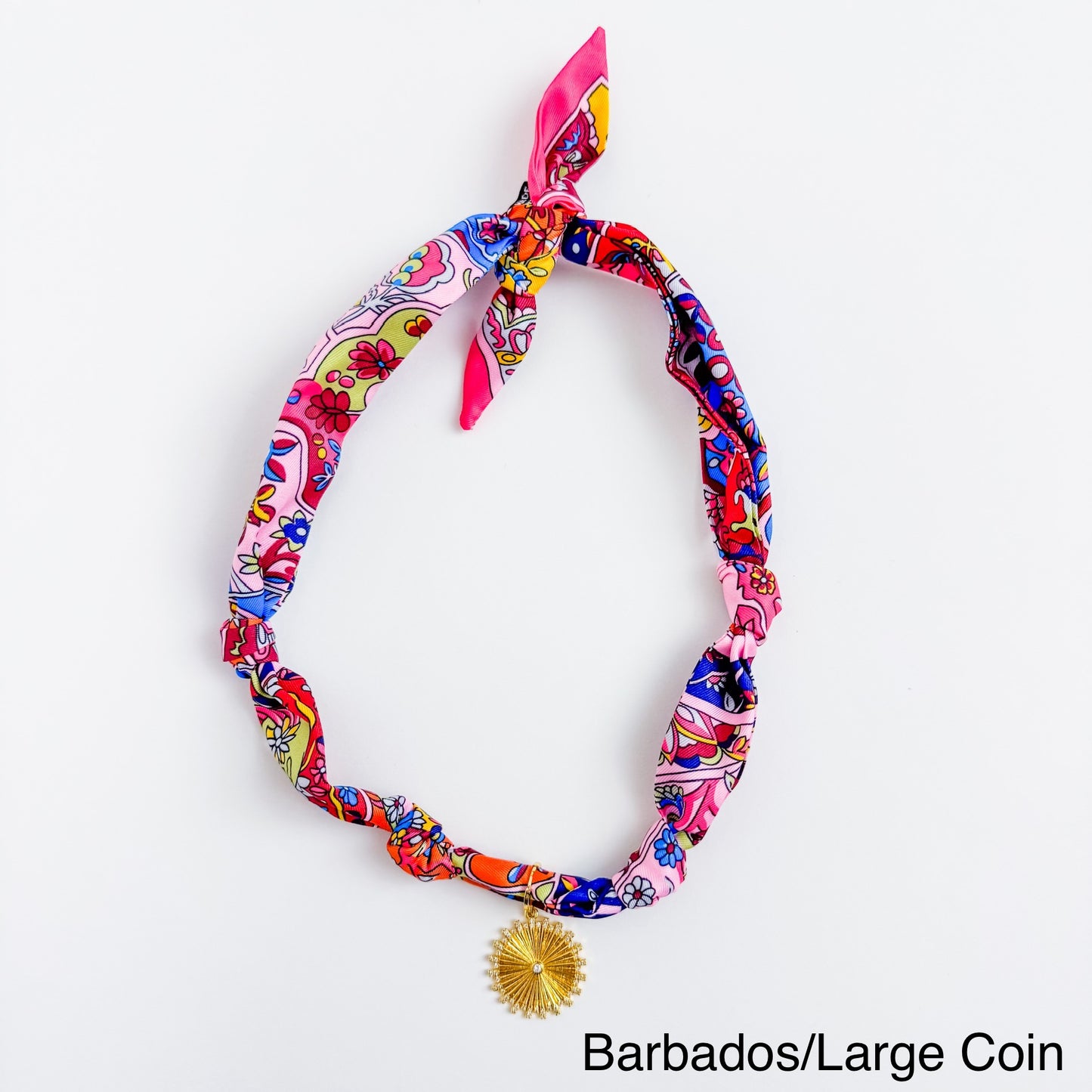 Knotted Scarf Necklace