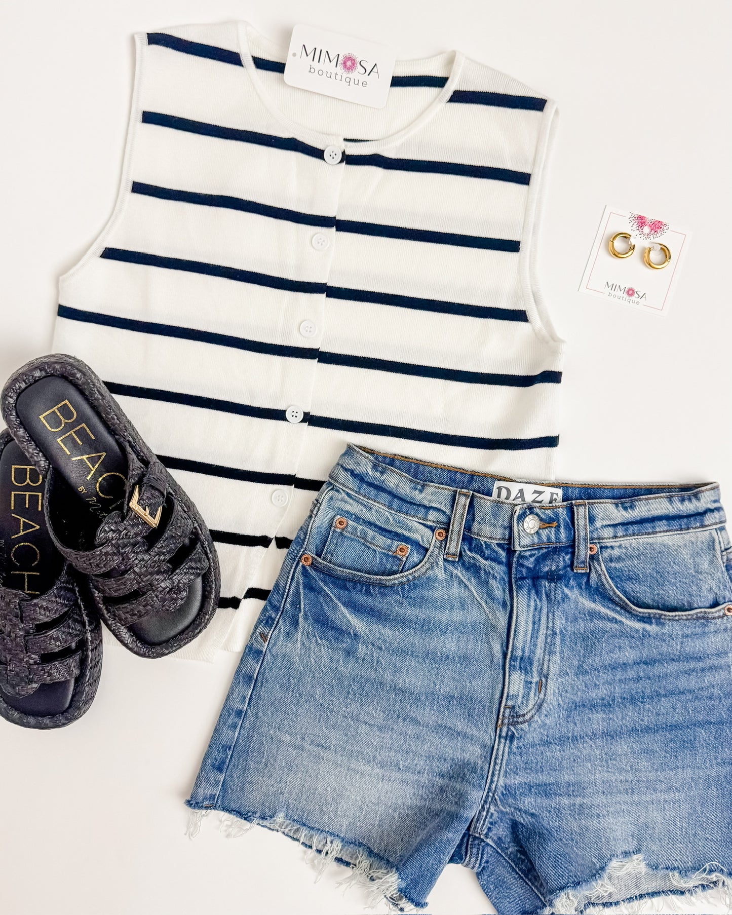 So True Stripe Knit Top