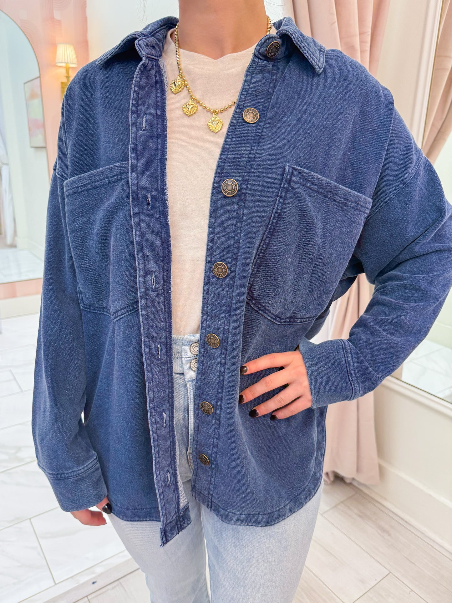 ZS All Day Knit Denim Jacket