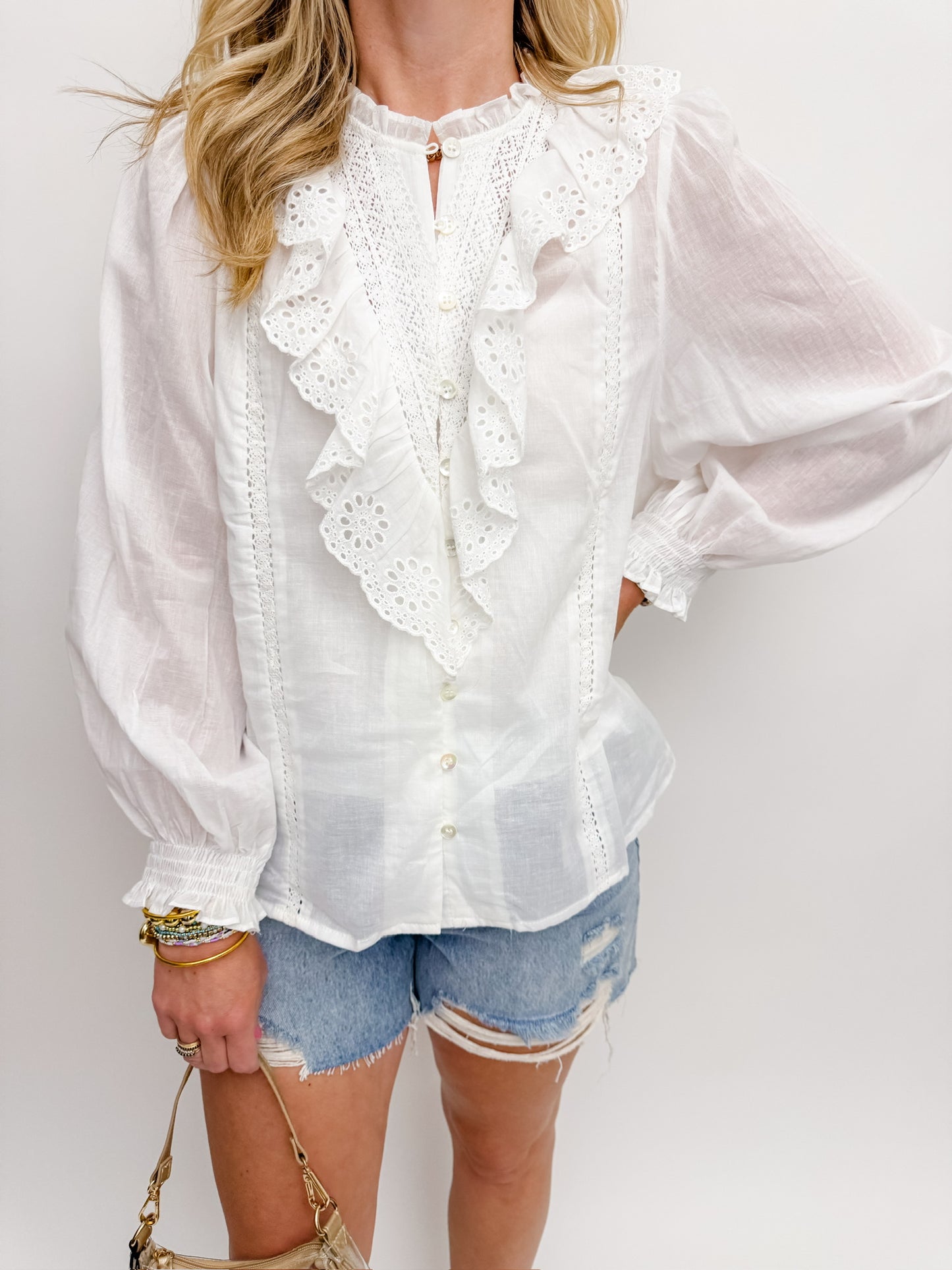 Victorian Eyelet Blouse