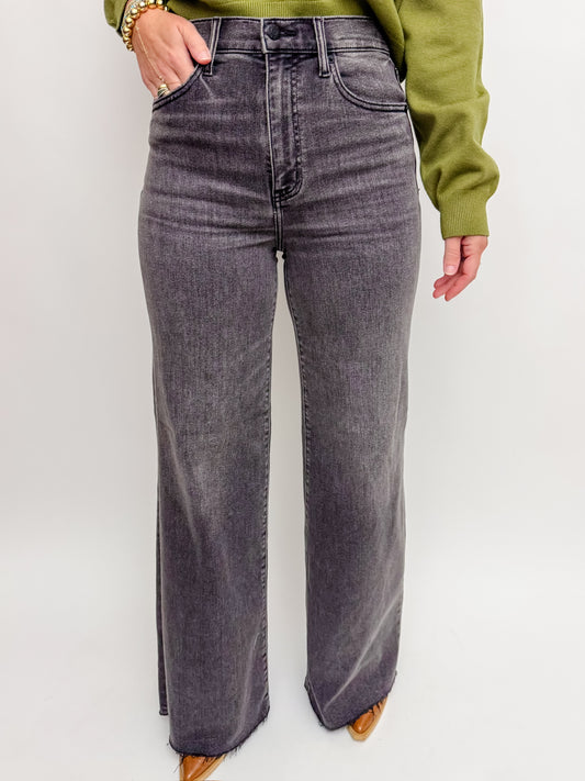 Far Out High Rise Wide Leg Milky Way