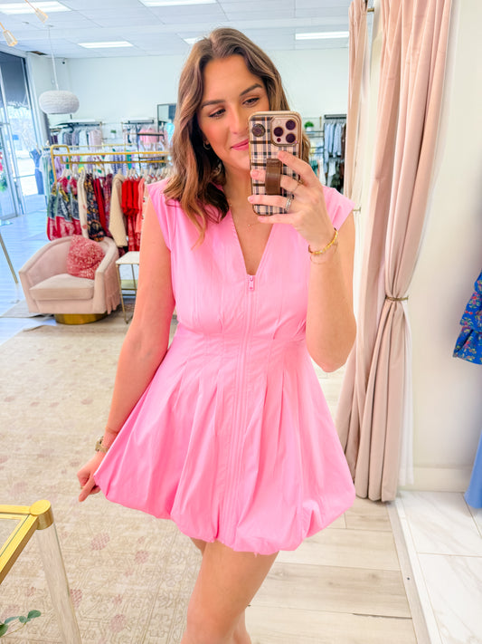 Gale Bubble Mini Dress