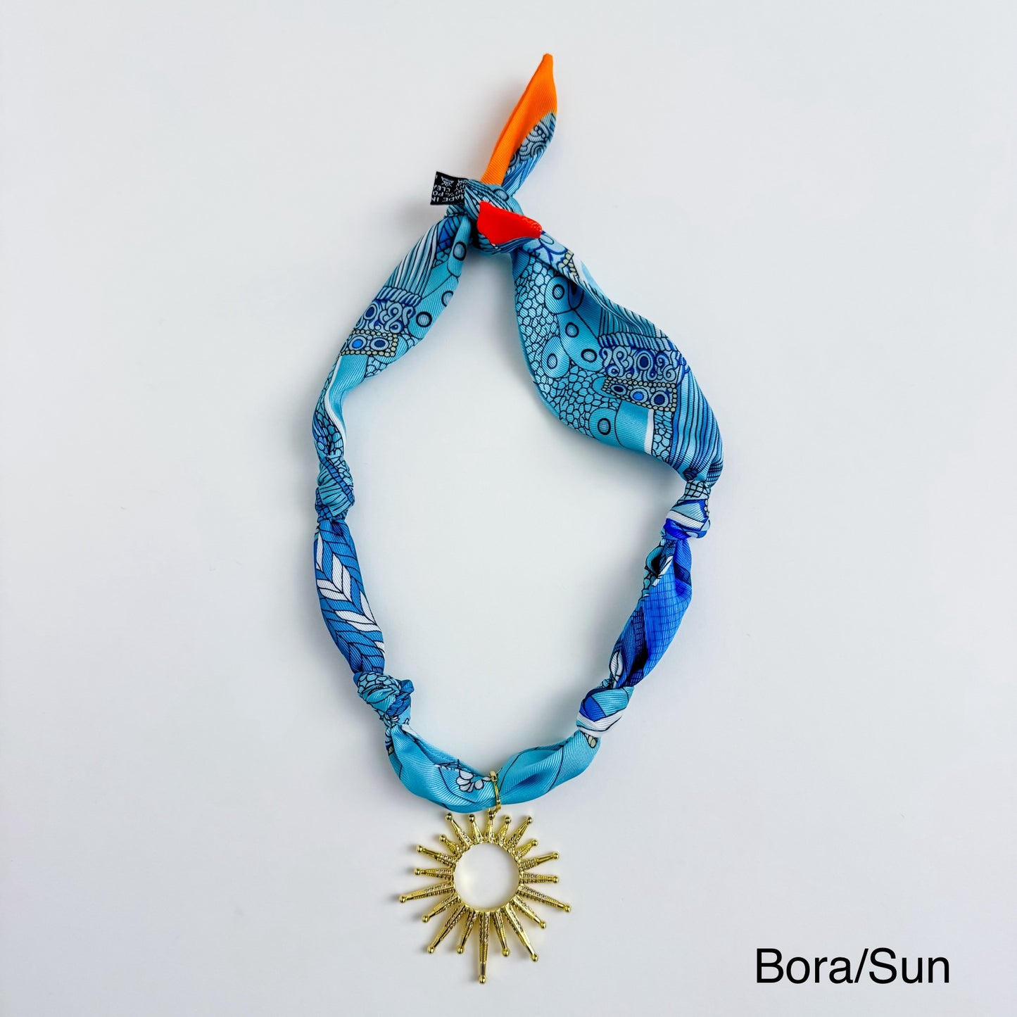 Knotted Scarf Necklace