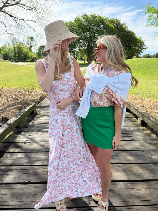The Paloma Dress Tulip Paisley