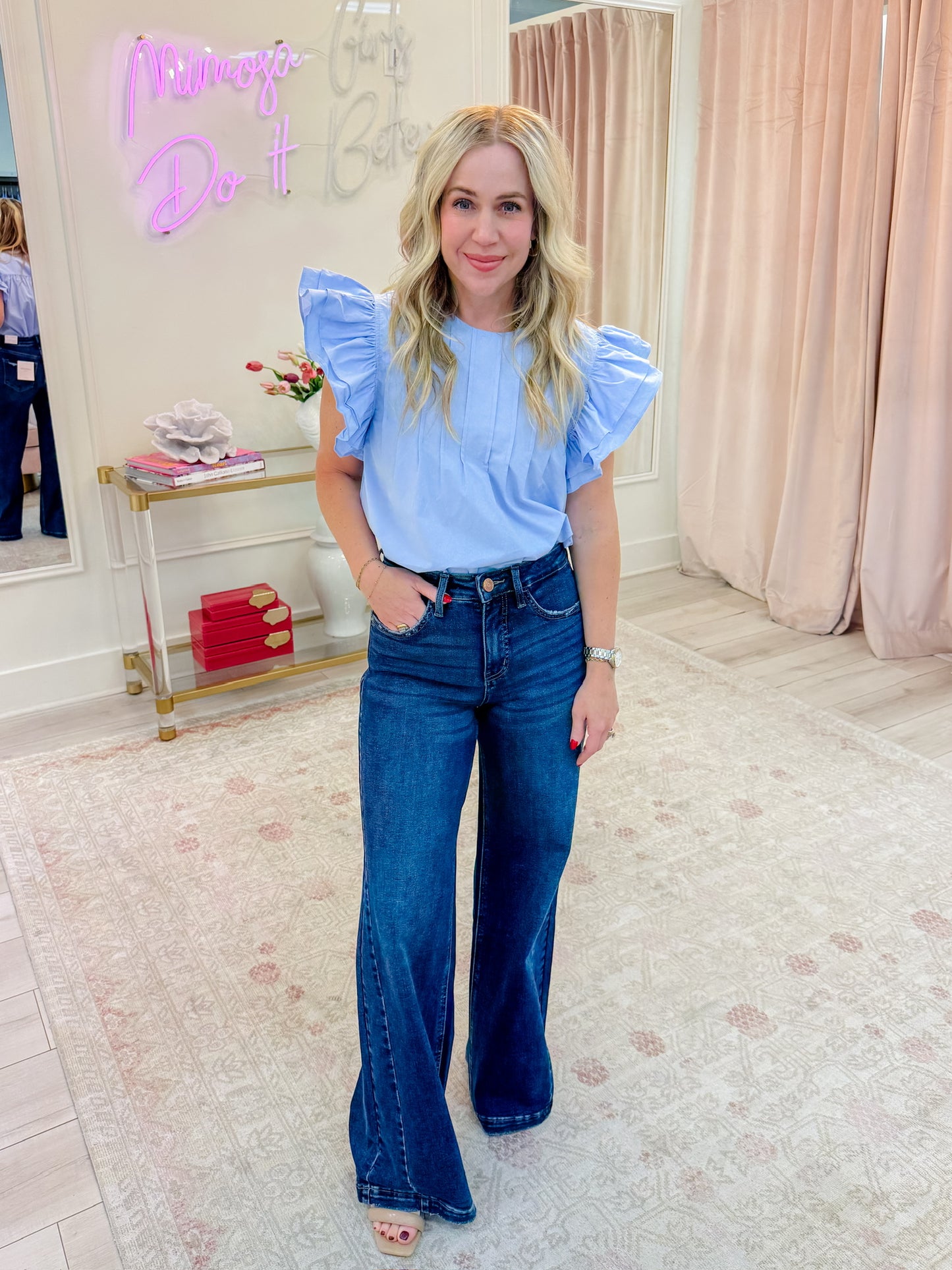 Winnie Flutter Blouse