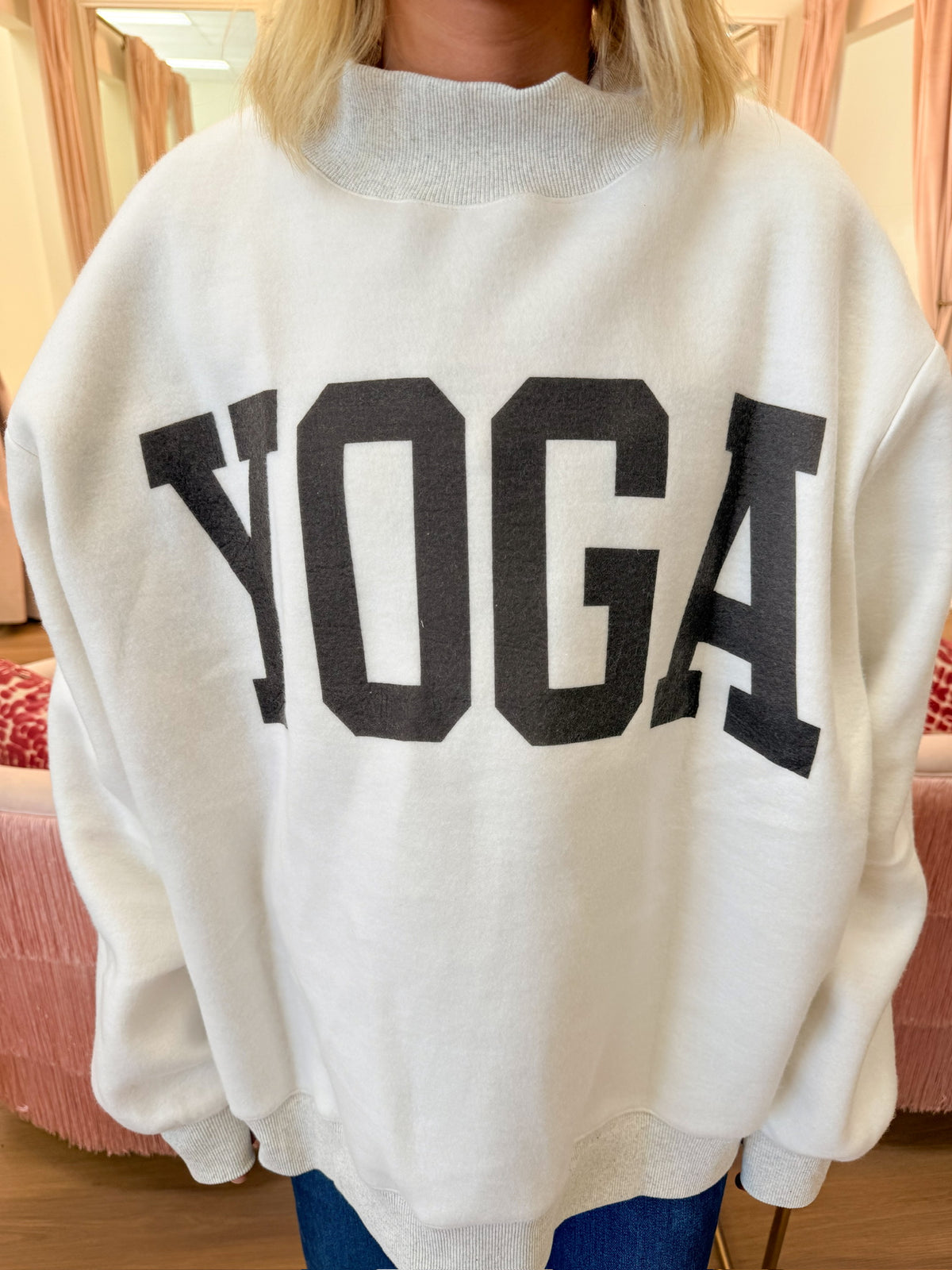 Pilates & Yoga Reversible Sweatshirt