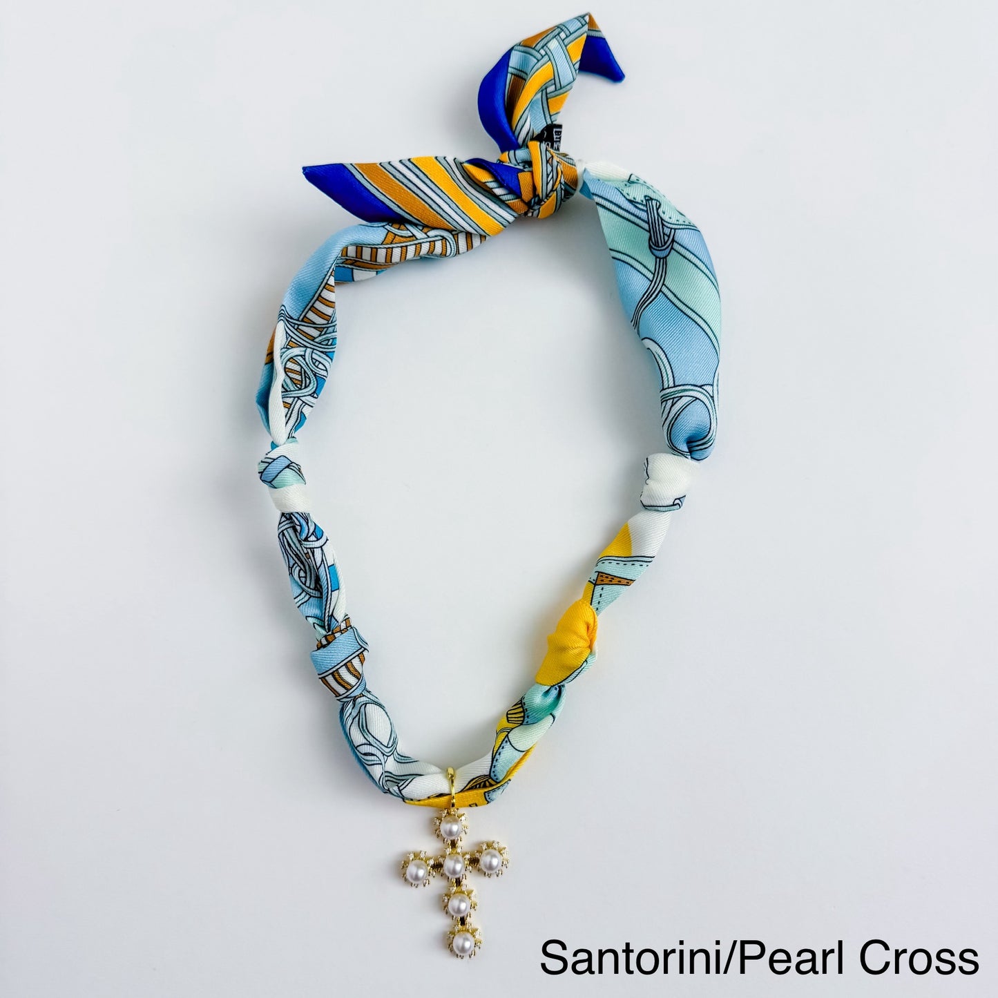 Knotted Scarf Necklace