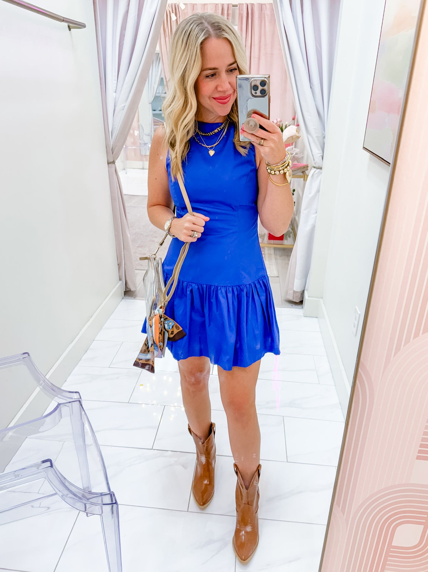 Perfect Day Drop Waist Mini Dress