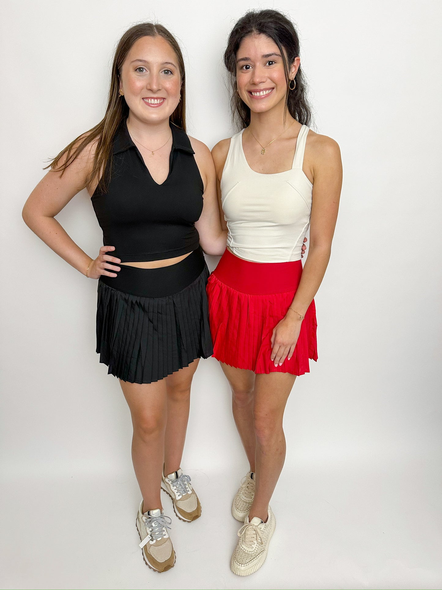 Courtside Pleated Tennis Skort