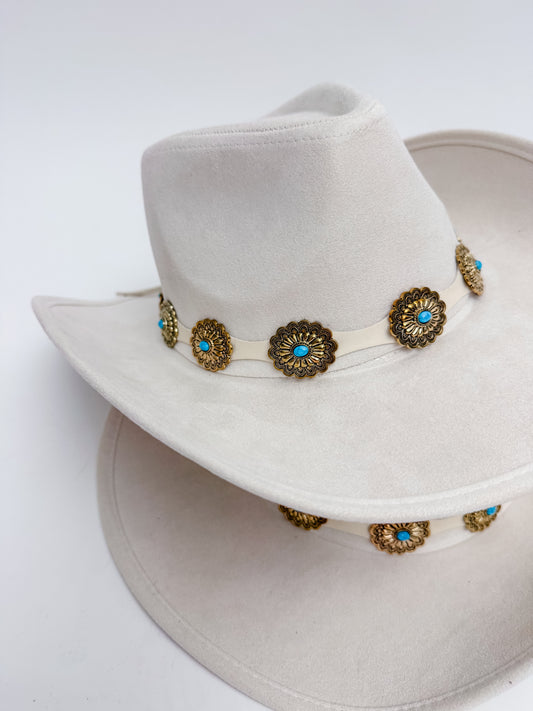 Chic Concho Cowgirl Hat