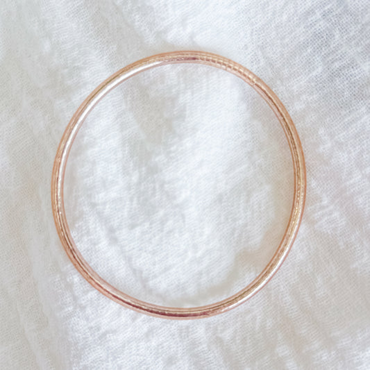 Thai Skinny Bangle - Champagne