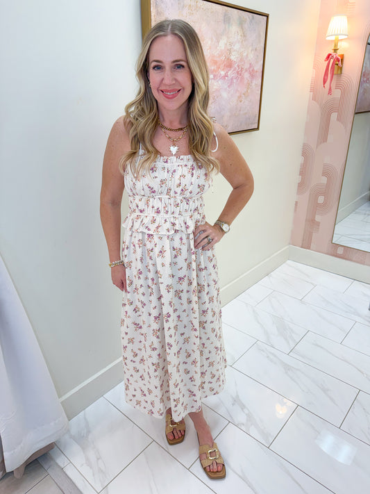 Bloomfield Smocked Midi Dress