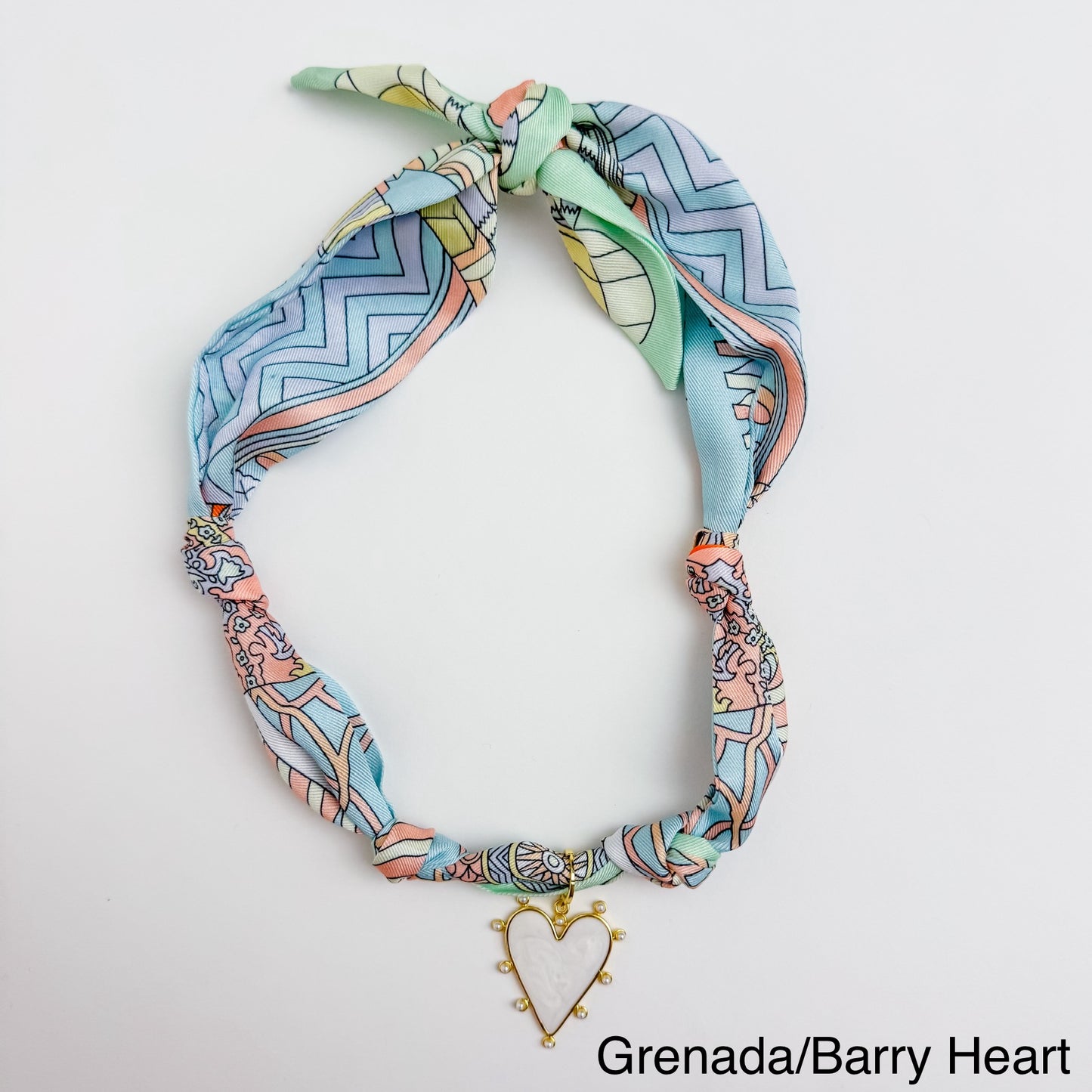 Knotted Scarf Necklace