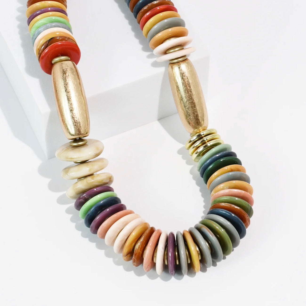 Multi Disc Necklace